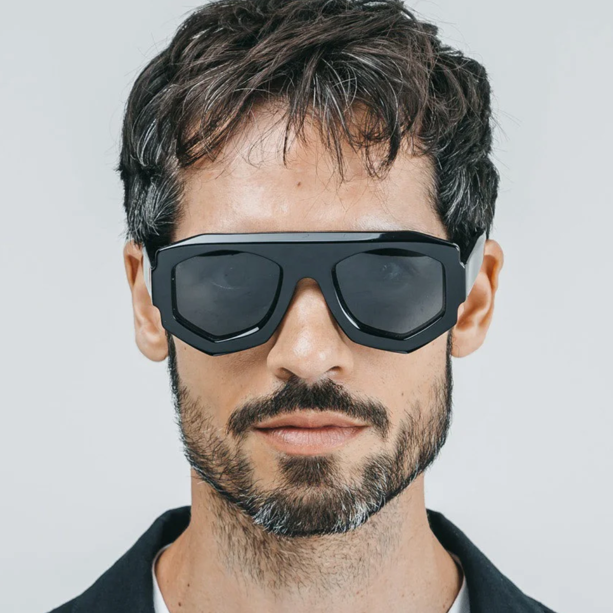 Gafas de sol CoutureGrid puestas por modelo