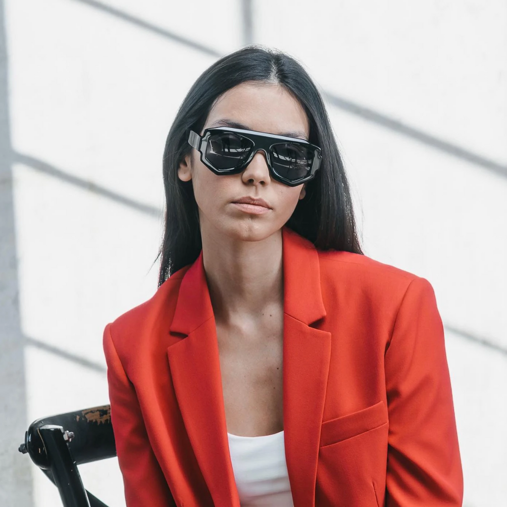 Gafas de sol CoutureGrid puestas por modelo