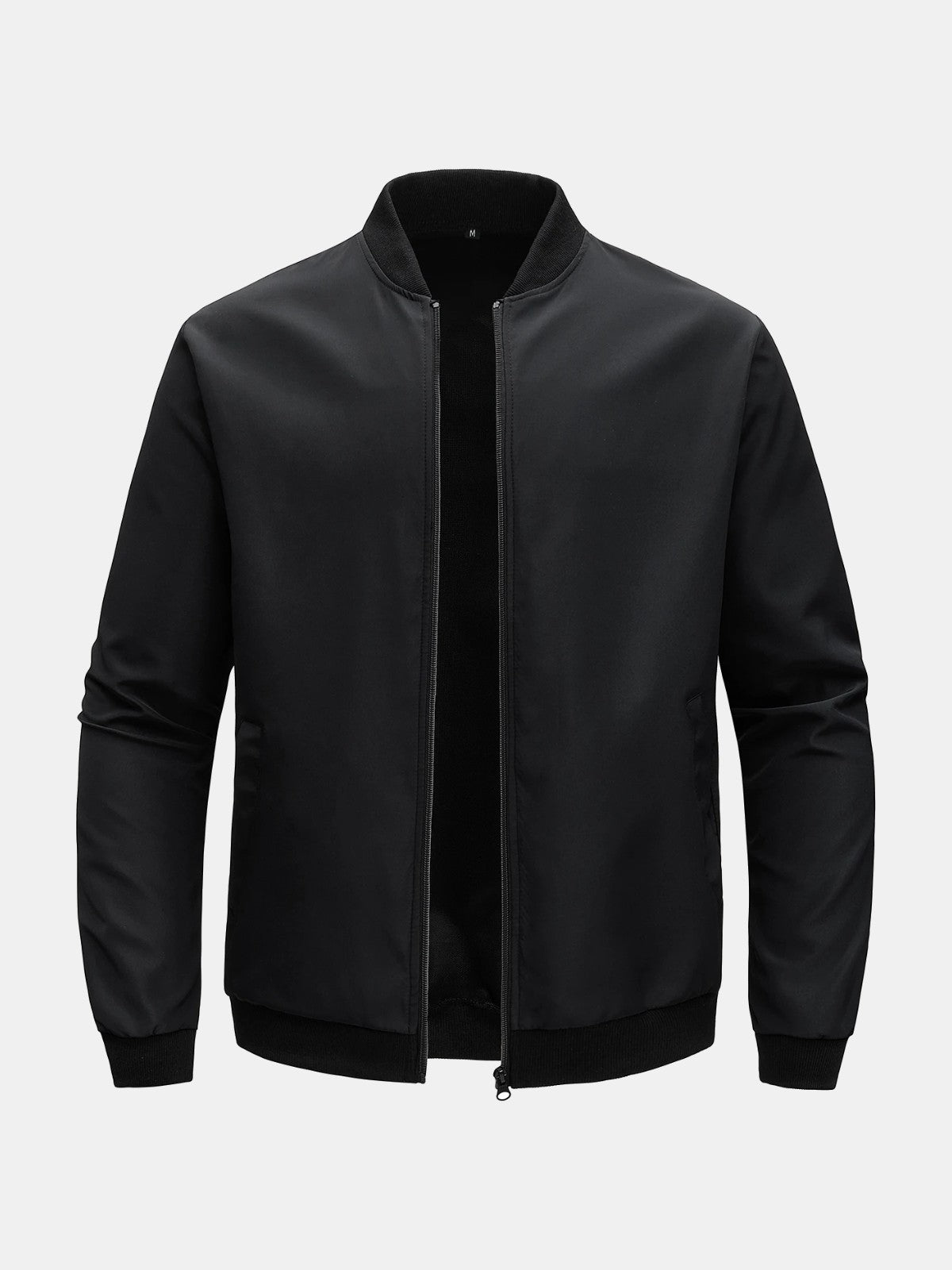 Cazadora bomber negra