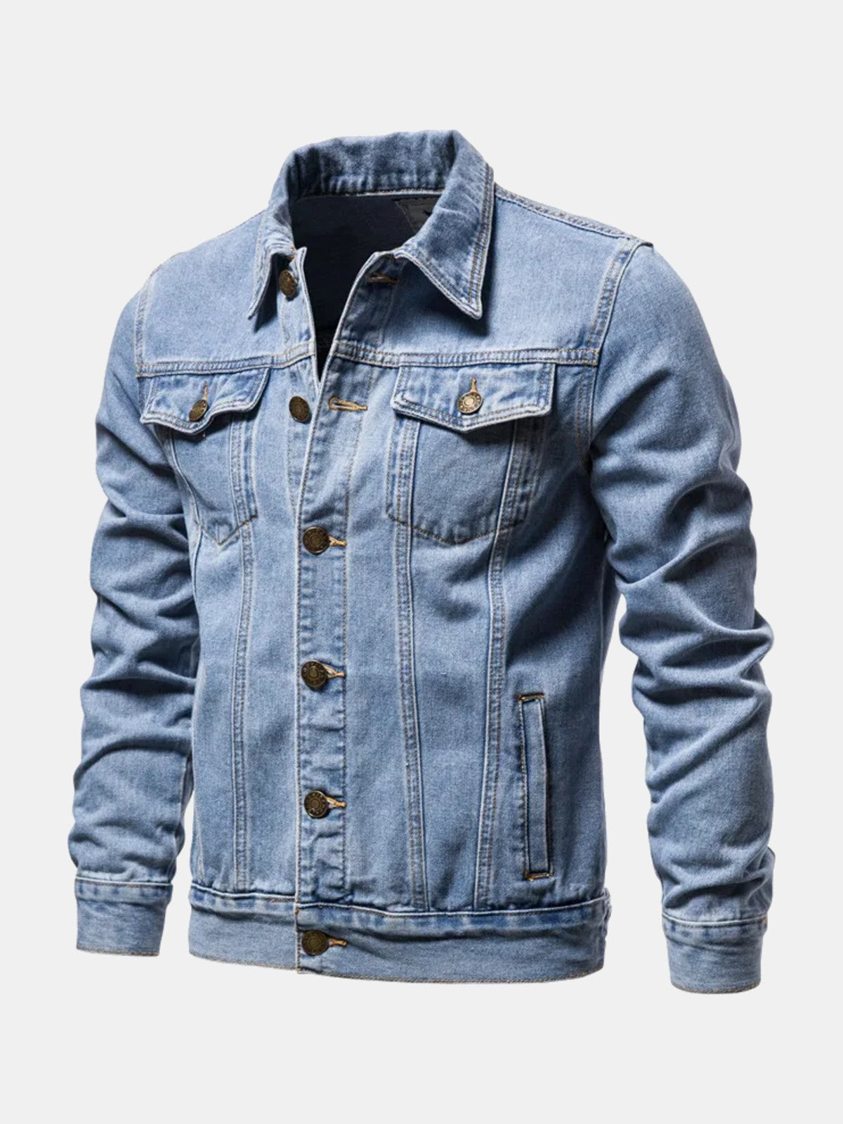 Chaqueta vaquera azul claro