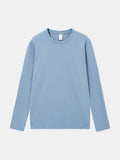Camiseta básica azul claro