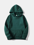 Sudadera con capucha verde