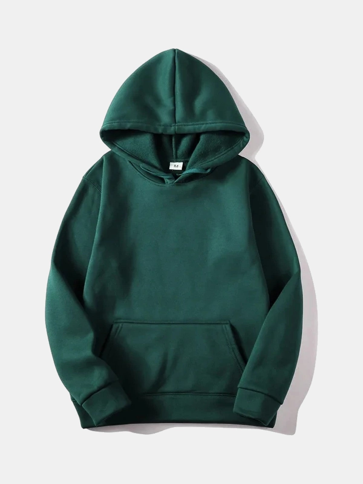 Sudadera con capucha verde