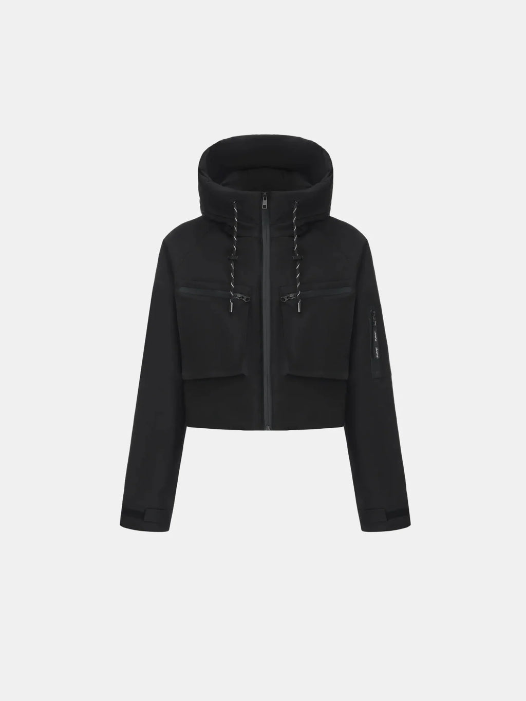 Chaqueta impermeable corta con capucha STM-TEX™