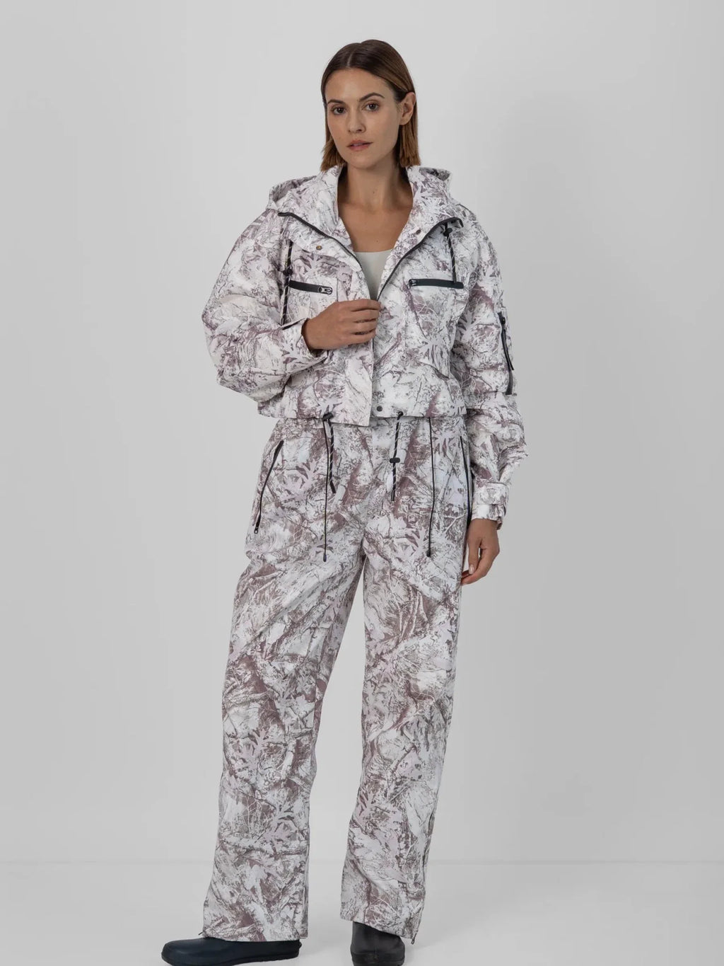 Pantalón STM-TEX™ impermeable de camuflaje Mist, corte relajado y pernera recta