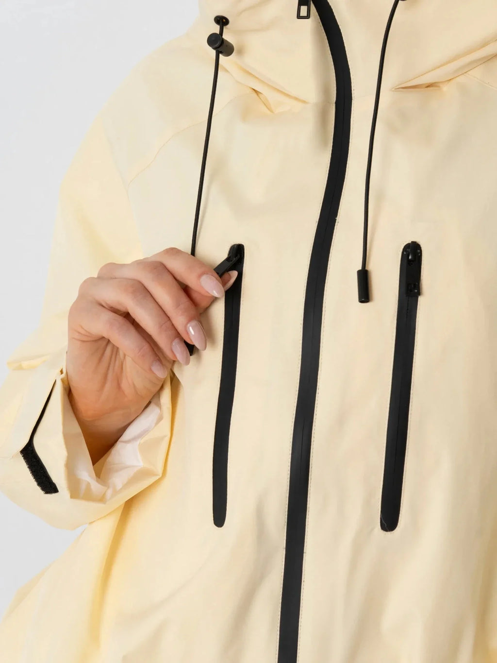 Chaqueta impermeable corta extragrande de talla única STM-TEX™