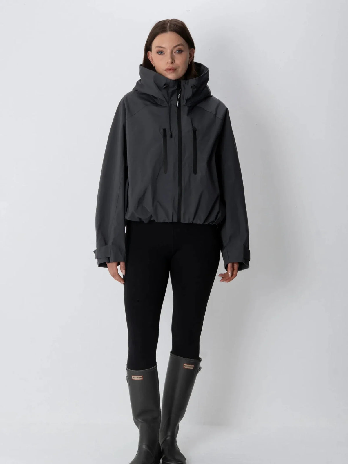 Chaqueta impermeable corta extragrande de talla única STM-TEX™