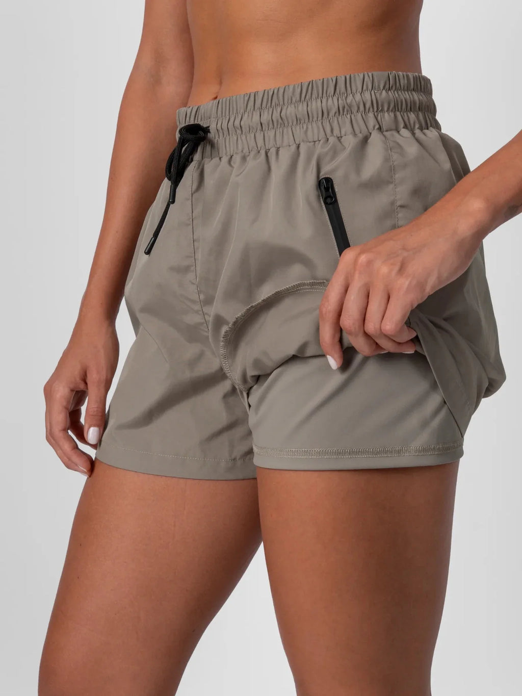 Pantalón corto STM-TEX™ impermeable con cordón 2 en 1