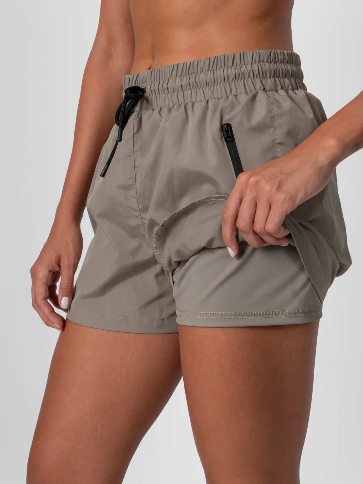 Pantalón corto STM-TEX™ impermeable con cordón 2 en 1