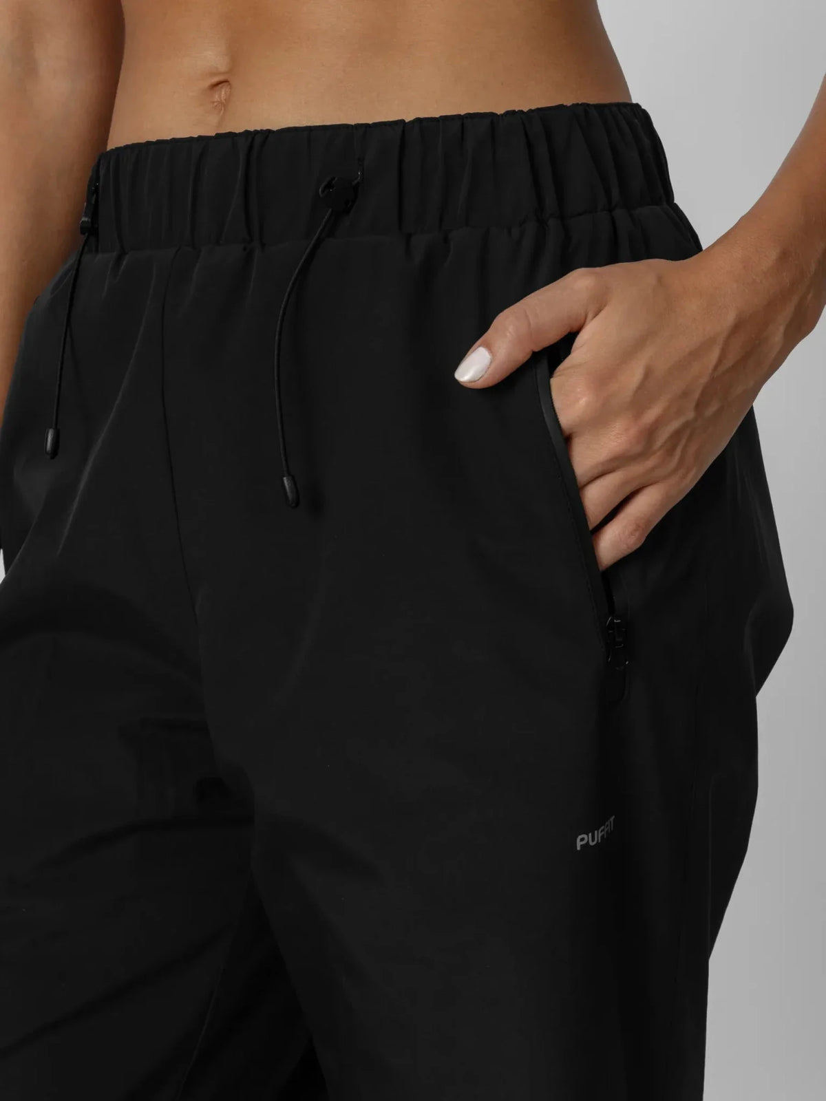 Pantalones impermeables de pierna recta y corte relajado STM-TEX™