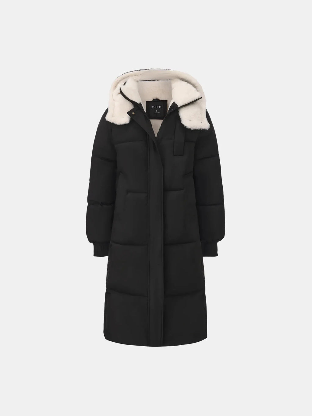 Chaqueta acolchada larga clásica WarmCore™ con forro de piel sintética