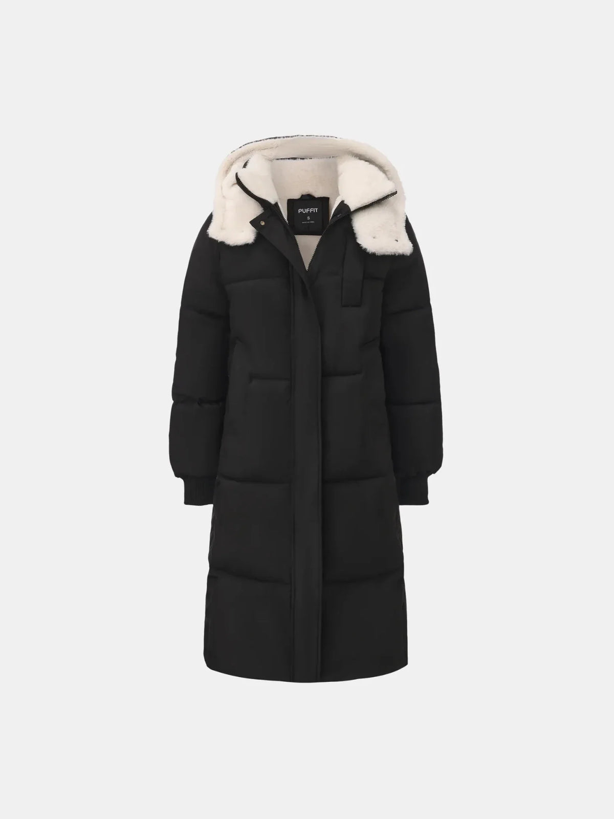 Chaqueta acolchada larga clásica WarmCore™ con forro de piel sintética